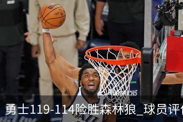 勇士119-114险胜森林狼 球员评价：2人优秀，6人及格，2人低迷